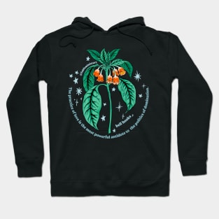 the practice of love is the most powerful antidote to the politics of domination Hoodie